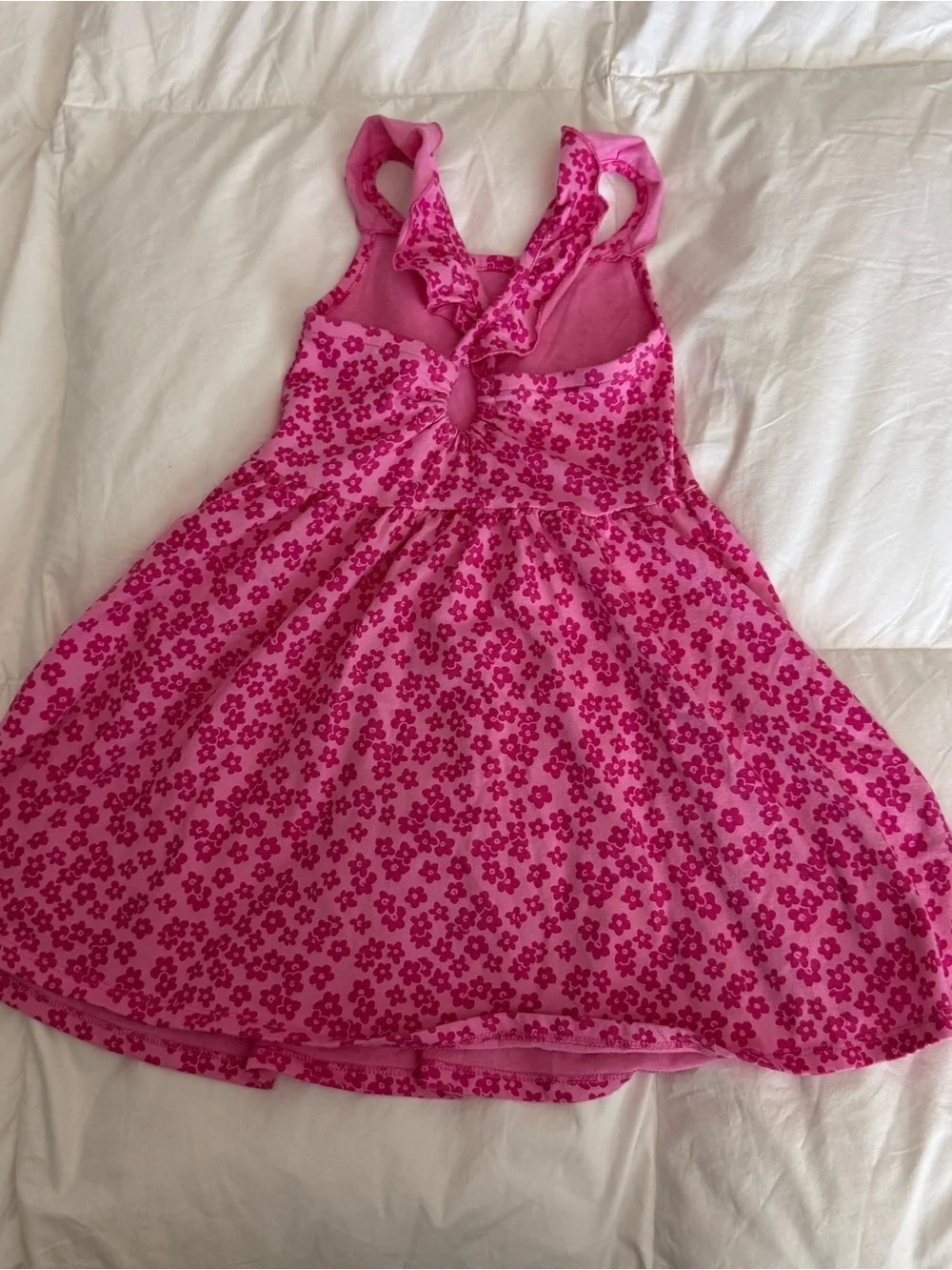 Girls XS 4/5 | Pink Floral Dress